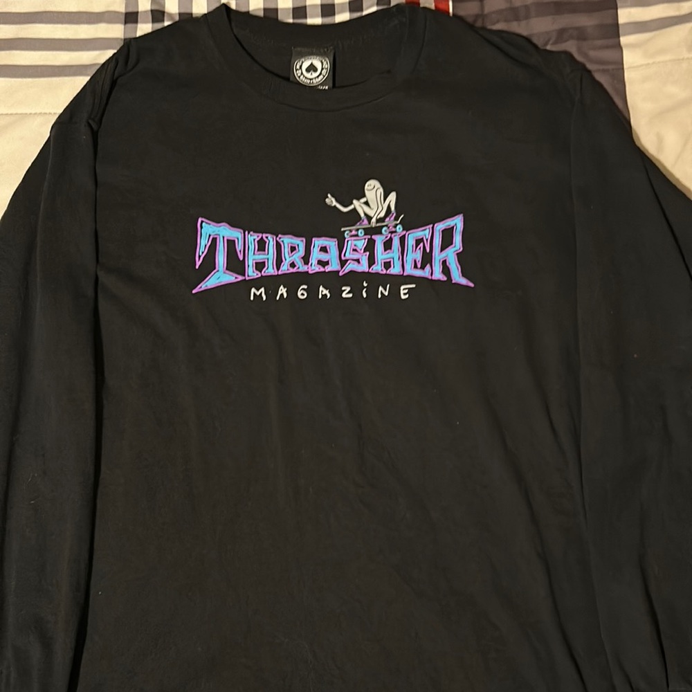 Thrasher long sleeve tee brand new never worn